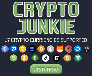 Banner Crypto Junkie
