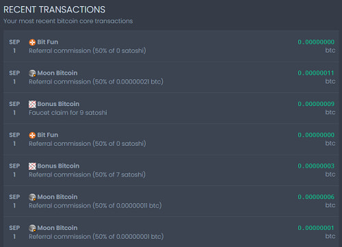 Pagamento Moon Bitcoin