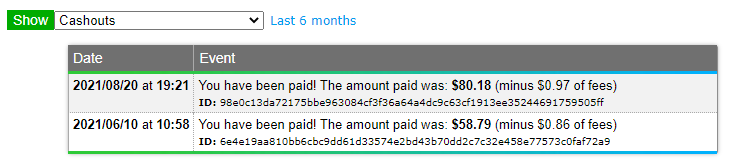 Payment Proof neobux