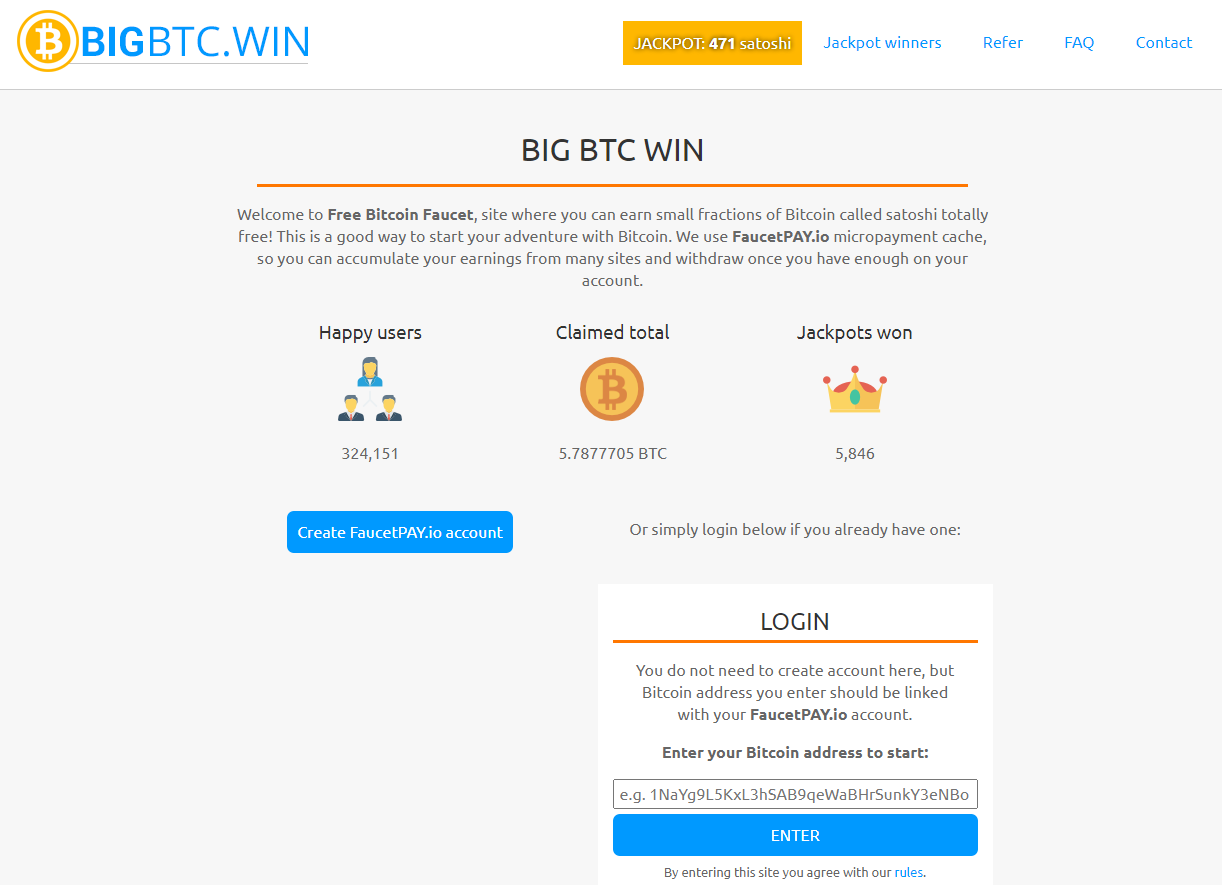 big btc faucet