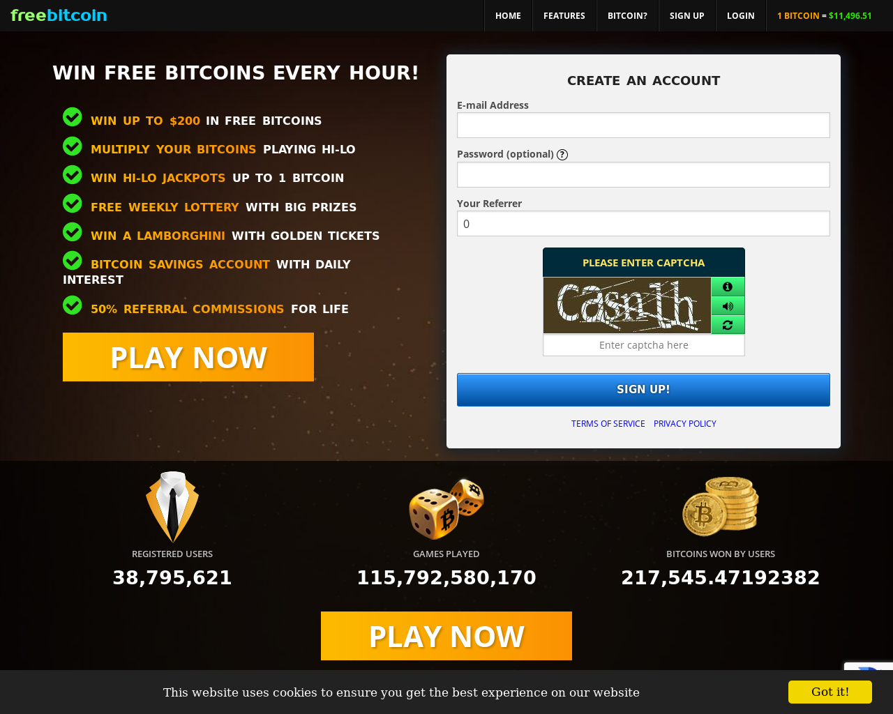Freebitcoin Review - Earn free Bitcoin