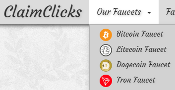 Claimclicks Faucet Coins