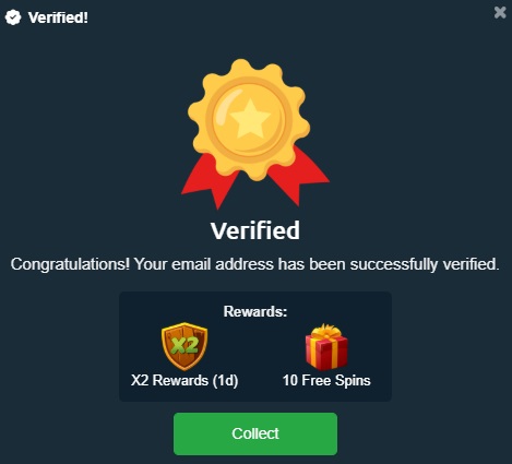 Etherking Verification Process