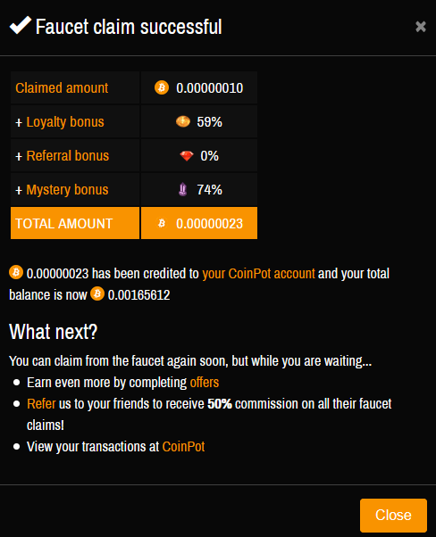 Moon Bitcoin claim bonus