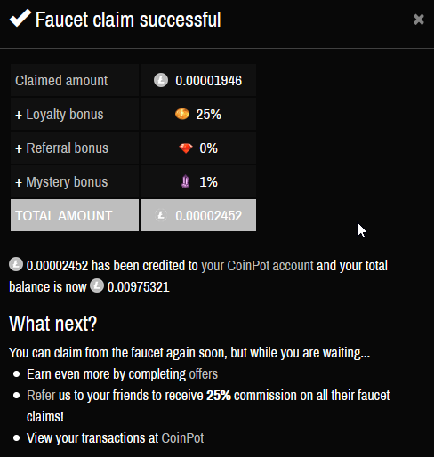 Moon Litecoin claim bonus